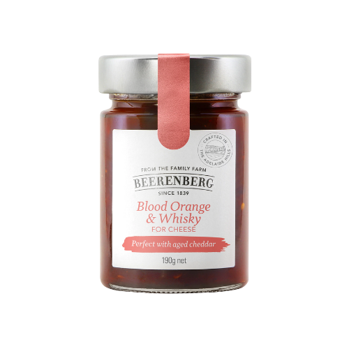 Beerenberg Blood Orange & Whisky for Cheese 190g