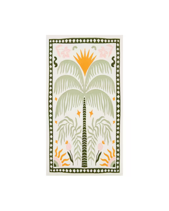 Palm Tree Paper Napkins