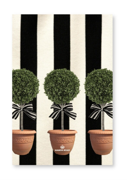 Microfiber Tea Towel – Topiary