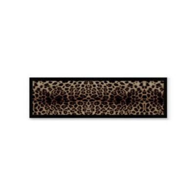 Manor Road Large Bar Mat - Leopard