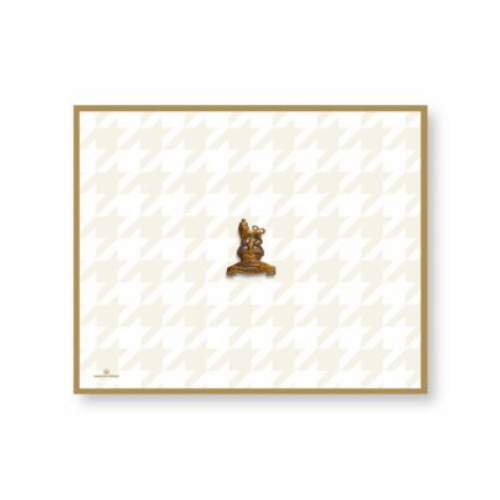 Classic Houndstooth Paper Placemat Pad