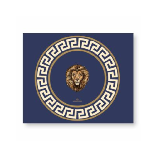 Vittalio Navy Paper Placemat Pad