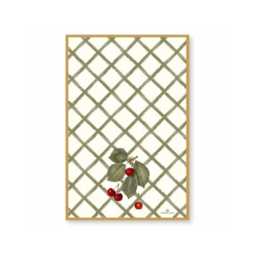 Microfiber Tea Towel - Cherry Canvas