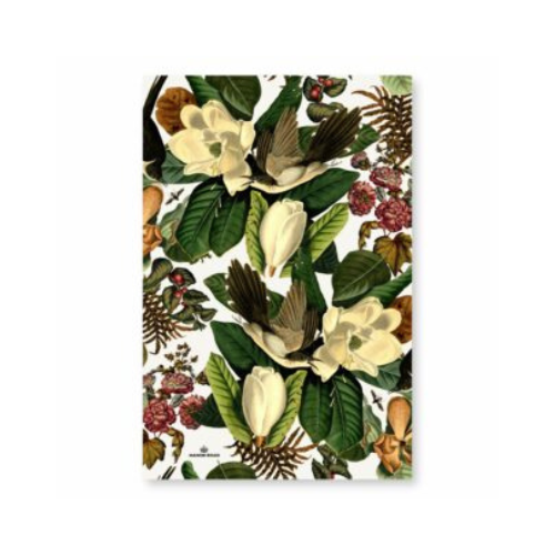 Microfiber Tea Towel - Magnolia Blooms