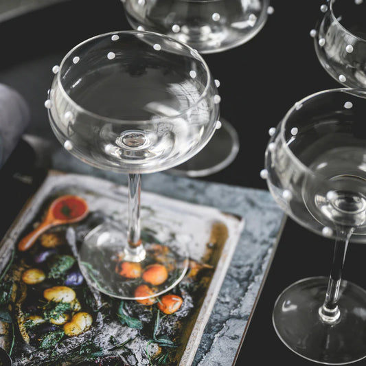 The Perfect Pearl Coupe Glasses - Set of 4