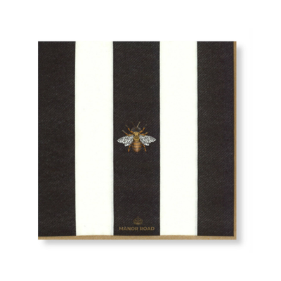 The Striped Bee Napkins – Cocktail