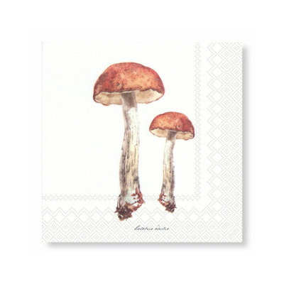 Manor Road Porcini Napkins - Cocktail