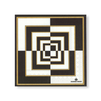 Stripe Deco Napkins – Cocktail