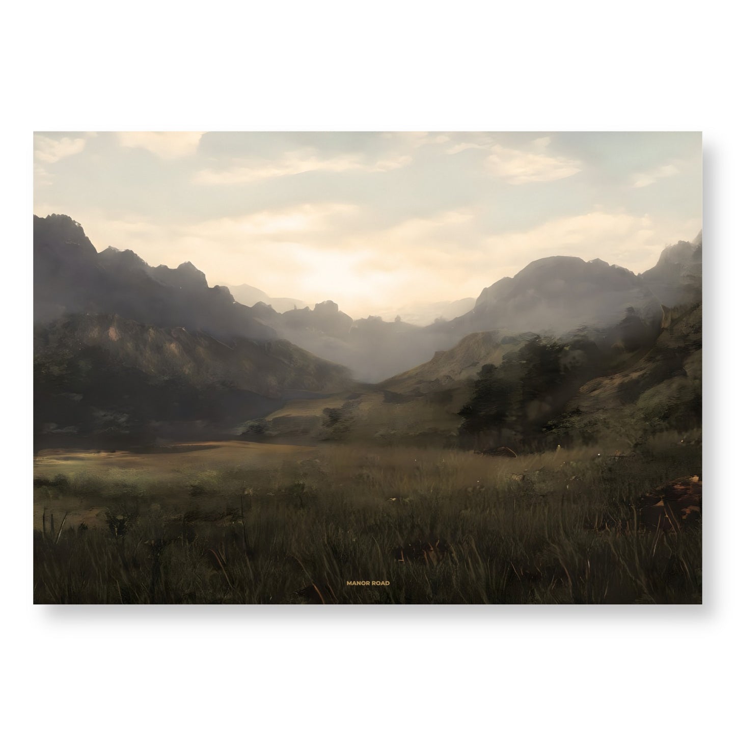 The Landscape Greaseproof Paper - A3